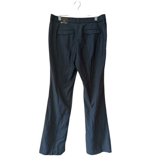 Worthington Women's Size 10 NWT Work Pants Blue Pattern Wide Leg Trousers - Picture 5 of 5